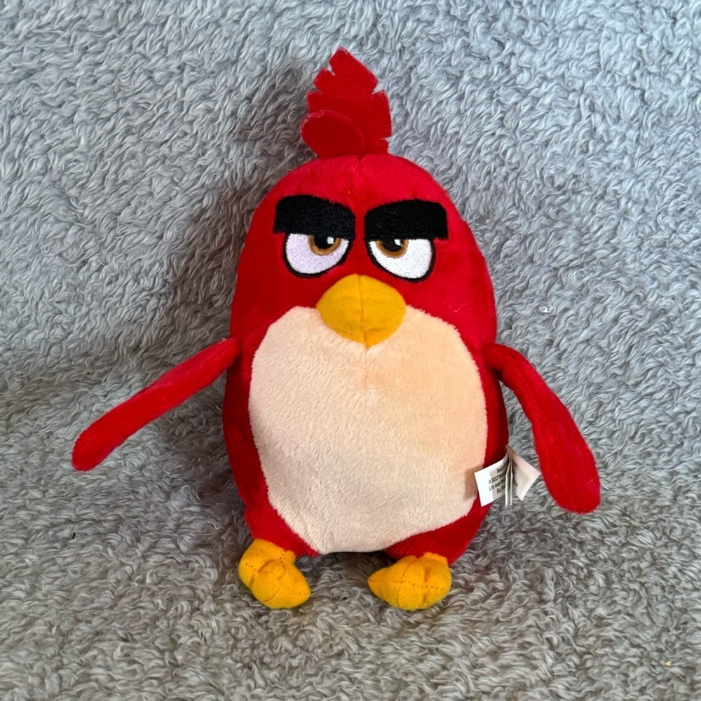 Angry Birds Red Plush‎ Toy Factory Stuffed Animal Bird Soft